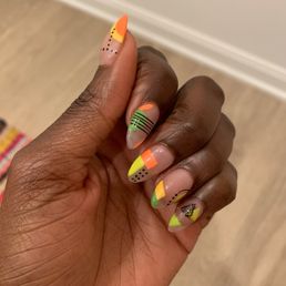 Pin on the nails. Pin on the nails.