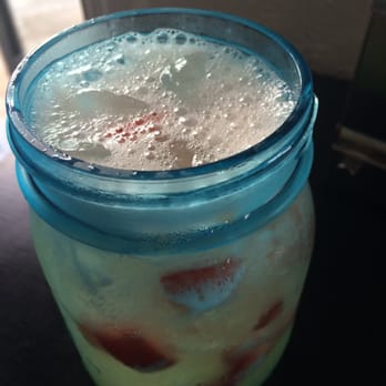 Ricos World Kitchen - Sangria w/strawberries...tasty - New American Near Me - Buford, Georgia