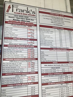 Menu photo 3 Frank's Cajun & Soul Kitchen Marietta, GA