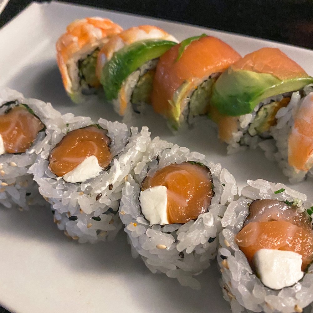 Sushi Ai - 13. Philadelphia Roll and 13. Supersonic Roll - Japanese Near Me - Saint Louis, Missouri Sushi Ai - 13. Philadelphia Roll and 13. Supersonic Roll - Japanese Near Me - Saint Louis, Missouri