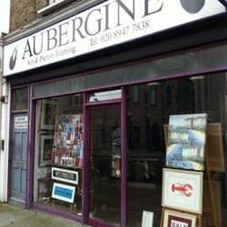 Aubergine Art & Frames