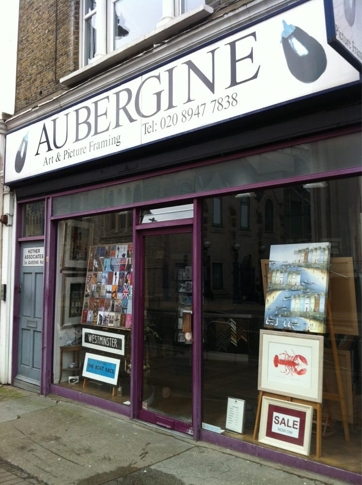 AUBERGINE ART & FRAMES Updated September 2024 1 Queens Rd, London