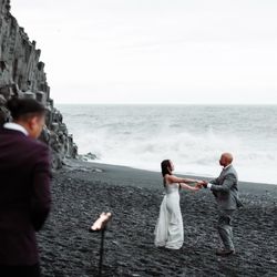 Elopement ceremony in Iceland, June 2024