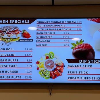 Chocolate Bash - Bash Specials Menu - Creperies Near Me - Claremont, California Chocolate Bash - Bash Specials Menu - Creperies Near Me - Claremont, California