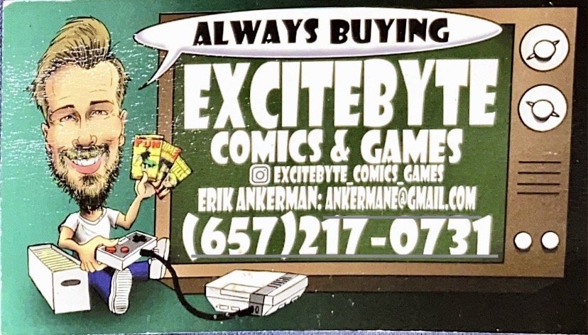Excitebyte Comics & Games Logo