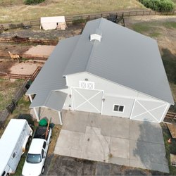 Altitude Exteriors & Restorations - This old barn needed a makeover, which Altitude was able to persuade their carrier to oblige after a major hail storm in the area.....