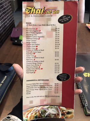 Menu photo 2 Thai One On Pickering, ON