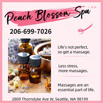 Peach Blossom Spa - Beauty & Spas Near Me - Seattle, Washington