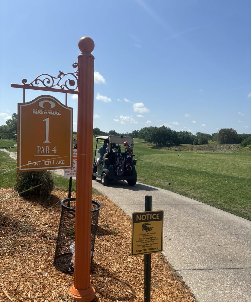 Panther Lake Golf Course Logo
