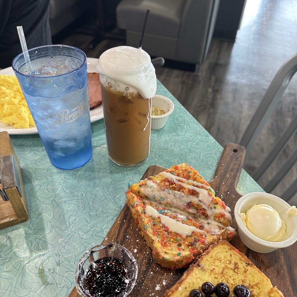 Biscuits Cafe - french toast flight & cold foam latte - Breakfast & Brunch Near Me - Phoenix, Arizona Biscuits Cafe - french toast flight & cold foam latte - Breakfast & Brunch Near Me - Phoenix, Arizona