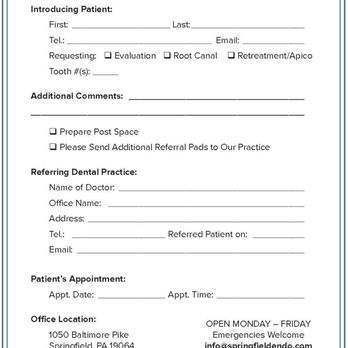 Springfield Endodontics - Endodontists Near Me - Springfield, Pennsylvania Springfield Endodontics - Endodontists Near Me - Springfield, Pennsylvania