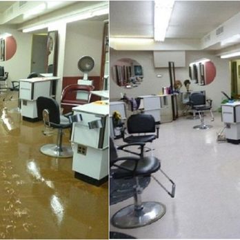 SERVPRO of West Brevard - Before and after from a flooded business in Palm Bay! - Damage Restoration Near Me - Melbourne, Florida