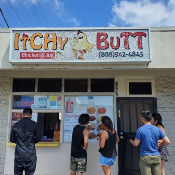 Itchy Butt - Outside where you order. - Korean Near Me - Honolulu, Hawaii Itchy Butt - Outside where you order. - Korean Near Me - Honolulu, Hawaii