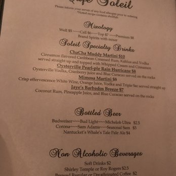 Cafe Soleil - Cafes Near Me - Wareham, Massachusetts