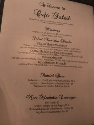 Menu photo 4 Cafe Soleil Wareham, MA
