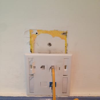 Webpass - This is their installation job...hideous - Internet Service Providers Near Me - Miami, Florida