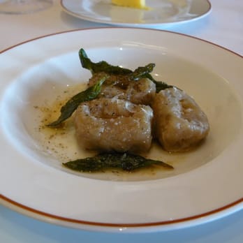 L'Arpège - 1 of 9: Artichoke gnocchi with sage - French Near Me - Paris, 75 L'Arpège - 1 of 9: Artichoke gnocchi with sage - French Near Me - Paris, 75