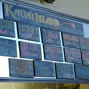 Kauai Island Brewing - Current Beer Menu 11 26 2016 - American Near Me - Eleele, Hawaii Kauai Island Brewing - Current Beer Menu 11 26 2016 - American Near Me - Eleele, Hawaii