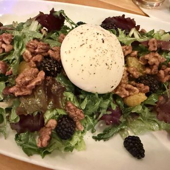 Rustic Kitchen Bistro & Bar - Mixed greens, walnuts, blackberries, and burrata - Italian Near Me - Wilkes-Barre, Pennsylvania Rustic Kitchen Bistro & Bar - Mixed greens, walnuts, blackberries, and burrata - Italian Near Me - Wilkes-Barre, Pennsylvania