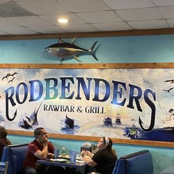 Rodbenders Raw Bar & Grill - One of the dining rooms.