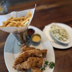 Gibbons Fine Grill - Chicken Tender Platter with Fries & Coleslaw