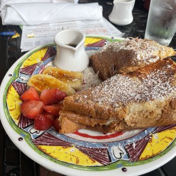 Miss Shirley's Cafe, Inner Harbor - Coconut Cream Stuffed French Toast - Breakfast & Brunch Near Me - Baltimore, Maryland