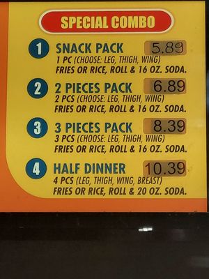 Louisiana Fried Chicken by null