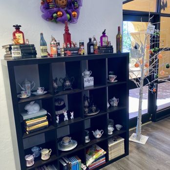 Drink Me! Tea Room - Halloween themed decor - Tea Rooms Near Me - Tempe, Arizona