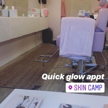 Skin Camp - 3 chairs available in the space. They have water/tea while you wait! - Skin Care Near Me - Los Angeles, California Skin Camp - 3 chairs available in the space. They have water/tea while you wait! - Skin Care Near Me - Los Angeles, California