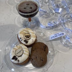 North Lime Coffee & Donuts - Espresso martini and complementary baked goods