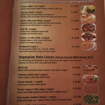 Bombay Grill - Menu - Indian Near Me - Miami Beach, Florida