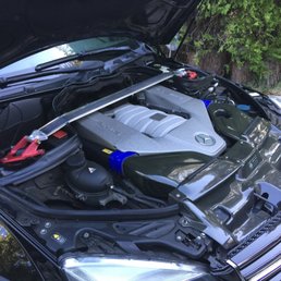 ECU and TCU tune, E85, ARH LT headers w/ iPE Valvetronic, Carbonia CF air intake, ROW airboxes, Bilstein B16 Coil Overs, Quaife LSD