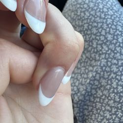 Bellaluxe Nail Care Spa - Hair in my acrylics