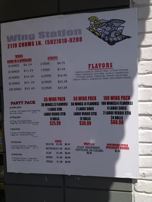 Menu photo 4 Wing Station Louisville, KY Menu photo 4 Wing Station Louisville, KY