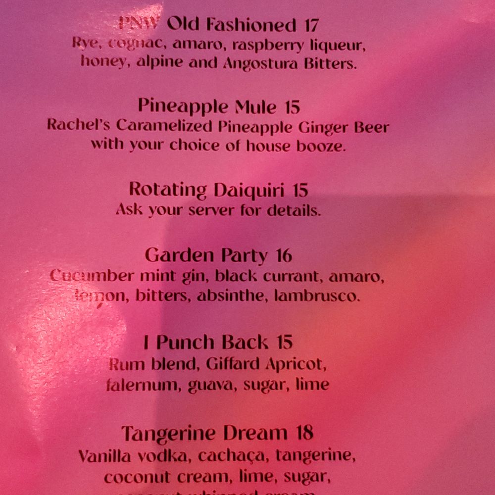 Dreamland Bar & Diner - Drink Menu - Breakfast & Brunch Near Me - Seattle, Washington Dreamland Bar & Diner - Drink Menu - Breakfast & Brunch Near Me - Seattle, Washington