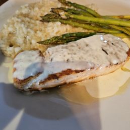 Salmon risotto