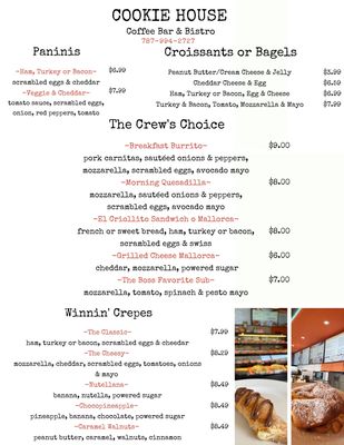 Menu photo 2 Cookie House San Juan, PR