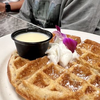 Guieb Cafe - Poi Mochi Waffles - Breakfast & Brunch Near Me - Wahiawa, Hawaii
