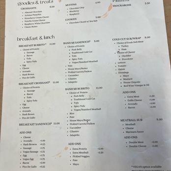 Bak & Jo Bakery and Coffee - Menu - Bakeries Near Me - Mesa, Arizona