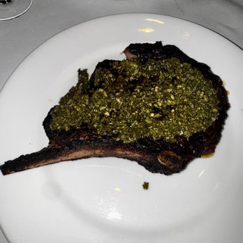 Old Original Bookbinders - 18 oz. Spicy Ancho-Rubbed Cowboy-Cut Rib Eye - Seafood Near Me - Richmond, Virginia