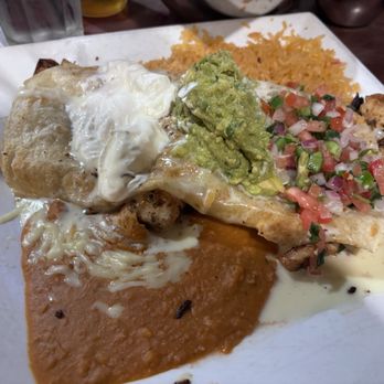 Plaza Azteca - Burrito platter - Mexican Near Me - Kill Devil Hills, North Carolina