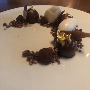 Partage - Yuzu chocolate dessert - French Near Me - Las Vegas, Nevada Partage - Yuzu chocolate dessert - French Near Me - Las Vegas, Nevada
