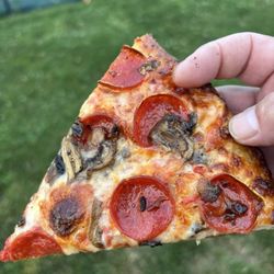 On Point Pizza - Pepperoni mushrooms
