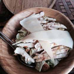 Beeves Butcher & Steakhouse - Nice salad ... chicken was hot and cheese was tasty
