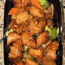 Lin’s Express Potranco - Hibachi chicken with extra vegetables