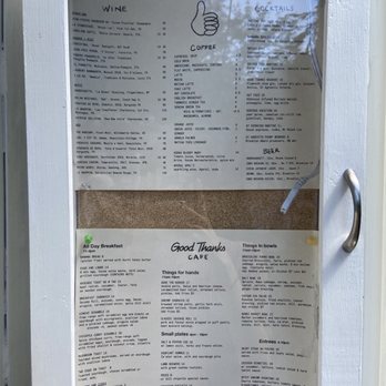 Good Thanks - Menu - Australian Near Me - Brooklyn, New York