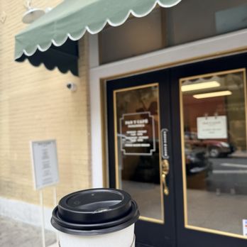 Pan y Café Panaderia - Front door. - Bakeries Near Me - Santa Ana, California