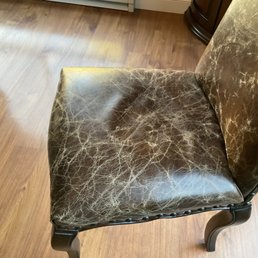 Flattened seat cushion. Flattened seat cushion.