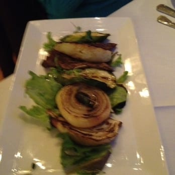 Table & Main - Special of the night: a grilled salad with eggplant and zucchini - Southern Near Me - Roswell, Georgia