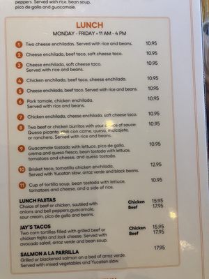 Menu photo 3 Anamia's Tex Mex Coppell, TX
